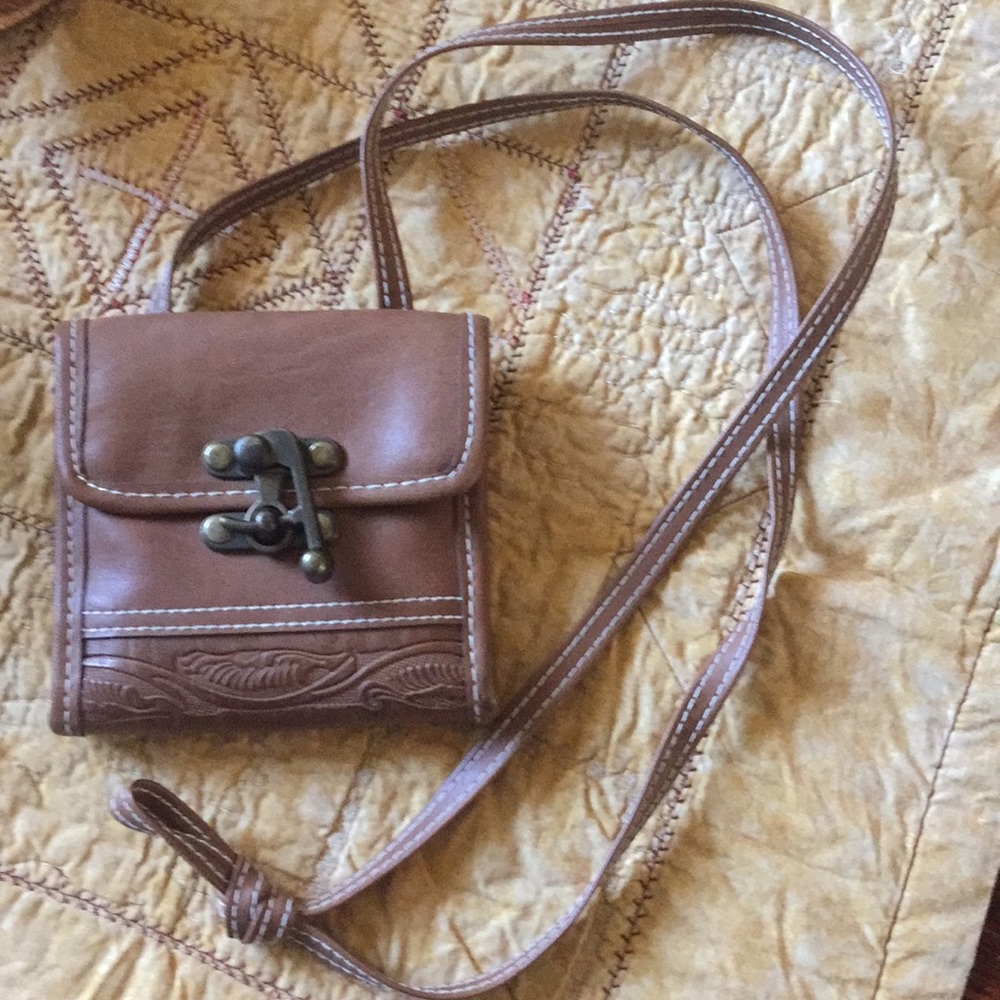 Wallet with shoulder strap